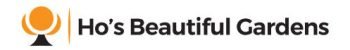 Ho's Beautiful Gardens Company Logo